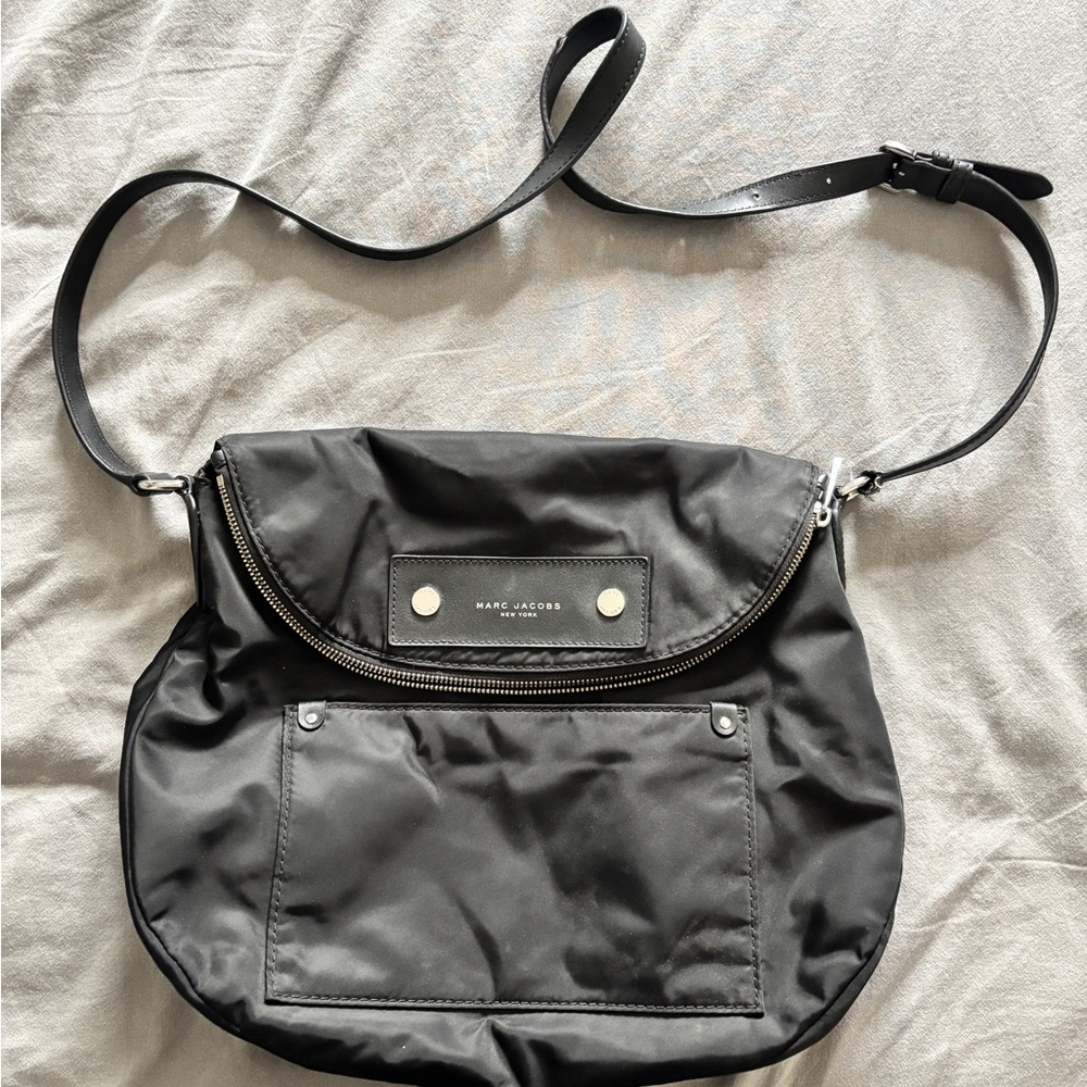Marc Jacobs Black Nylon Crossbody Bag